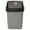 Plastic Bin With Swing Lid