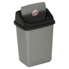 Plastic Bin With Swing Lid