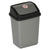 Plastic Bin With Swing Lid