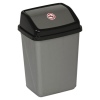 Plastic Bin With Swing Lid