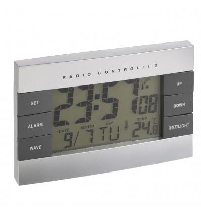 Radio Controlled MSF Clock - Blue Backlight