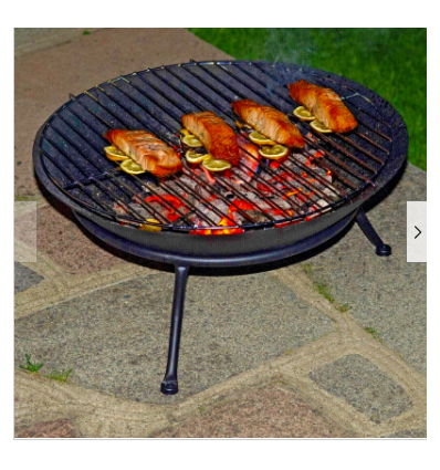 45cm Cast Iron Fire Bowl [484014]