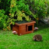 Outdoor Wooden Hedgehog House [543387]