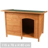 Wooden Dog House 115x78x80cm [543646]