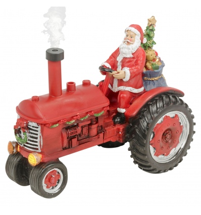 Large Red Christmas Tractor With Sound & Steam [672398]