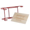 Christmas Sledge Beechwood & Metal Serving Tray 14x46x22cm [255561]