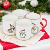 Christmas Designs 200ml Small Mug Set of 4 [921834]