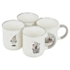 Christmas Designs 200ml Small Mug Set of 4 [921834]