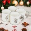 Christmas Designs 200ml Small Mug Set of 4 [921834]