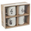 Christmas Designs 200ml Small Mug Set of 4 [921834]