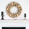 56 Baubles & Tinsel Wreath