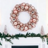 56 Baubles & Tinsel Wreath