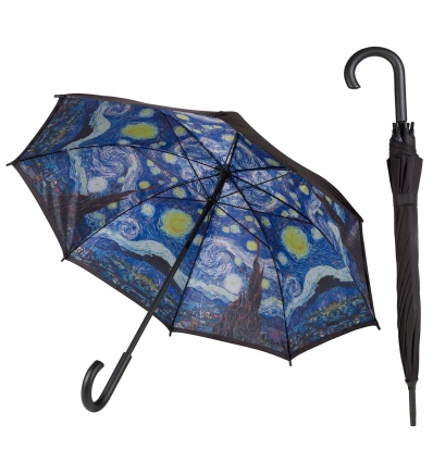 Double Canopy Umbrella - Van Gogh Design