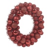 56 Baubles & Tinsel Wreath