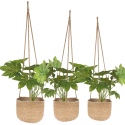 Set Of 3 Hanging Plant Pots  [553751]