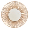 Decorative Round Mirror With Bamboo Frame [545862]