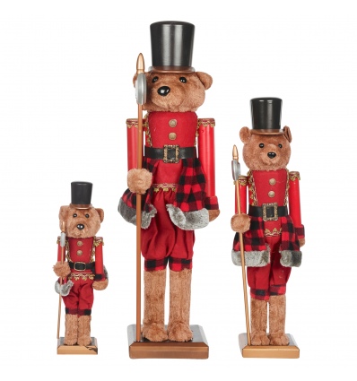 Christmas Bear Nutcrackers