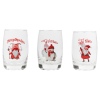 Decorative Christmas Drinking Glass 6 Pcs Sleeve Pack [568319]