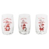 Decorative Christmas Drinking Glass 6 Pcs Sleeve Pack [568319]