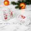 Decorative Christmas Drinking Glass 6 Pcs Sleeve Pack [568319]