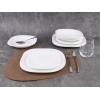 12 Pcs Opal Glass Dinner Set