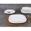 12 Pcs Opal Glass Dinner Set