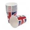 Union Jack Designed Party Cups