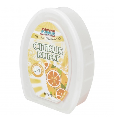 Cleanline Gel Citrus Burst Air Freshner 190g [510433]