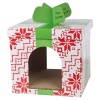 Christmas Gift Box Design Cardboard Cat House [626613]