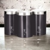 3 Pcs Metal Canister Set