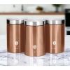 3 Pcs Metal Canister Set