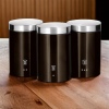 3 Pcs Metal Canister Set