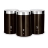 3 Pcs Metal Canister Set