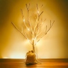 Light Up LED Twig Tree with Jute Bag