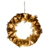30cm Light Up Decorative Wreath with 20 LEDs & Timer [602426]