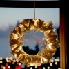 30cm Light Up Decorative Wreath with 20 LEDs & Timer [602426]