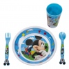 4pc Kids Mickey Mouse Dinner Set (044682)