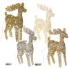 45cm 50 LED Standing Reindeer