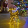 45cm 50 LED Standing Reindeer