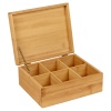 6 Section Bamboo Tea Box [946733]