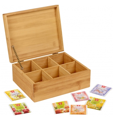 6 Section Bamboo Tea Box [946733]