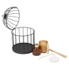 Perfume Reed Diffuser & Candle in Birdcage Home Fragrance Gift Set [042338]