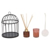 Perfume Reed Diffuser & Candle in Birdcage Home Fragrance Gift Set [042338]