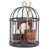 Perfume Reed Diffuser & Candle in Birdcage Home Fragrance Gift Set [042338]