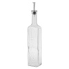 Single 0.5L Homemade Glass Condiment Bottle With Metal Pourer [368378]
