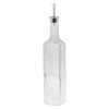 Single 0.5L Homemade Glass Condiment Bottle With Metal Pourer [368378]