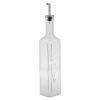 Single 0.5L Homemade Glass Condiment Bottle With Metal Pourer [368378]