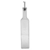 Single 0.5L Homemade Glass Condiment Bottle With Metal Pourer [368378]