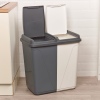 COLORMATIC 90 Litre Double laundry Bin [000431]