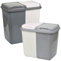 COLORMATIC 90 Litre Double laundry Bin (with 2 base connectors)